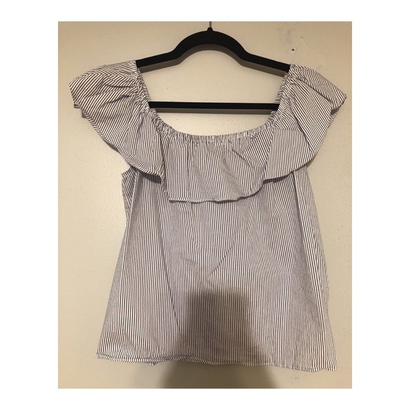 Blue and blue striped shirt - Picture 1 of 2